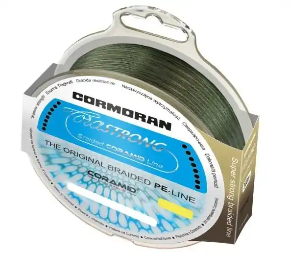 Top Prodej Pletená Šňůra CORMORAN CORASTRONG 135m 0,18mm / 9,8 kg
