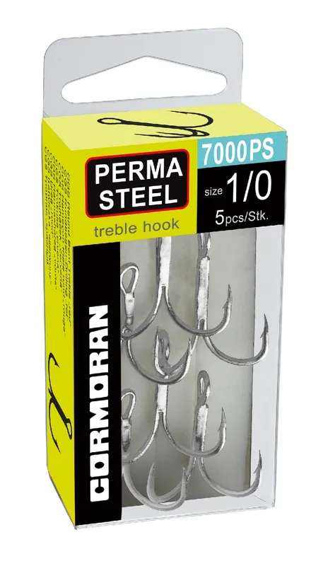 Cenově Výhodný CORMORAN TROJHÁČKY PERMA STEEL VEL. 1/0 / 5 KS