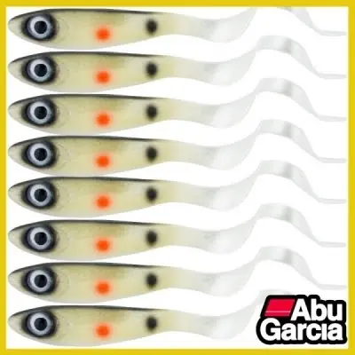 Omezená Nabídka Abu Garcia Sada gumových nástrah McPerch Curly Svartzonker Nors 11 cm 8ks