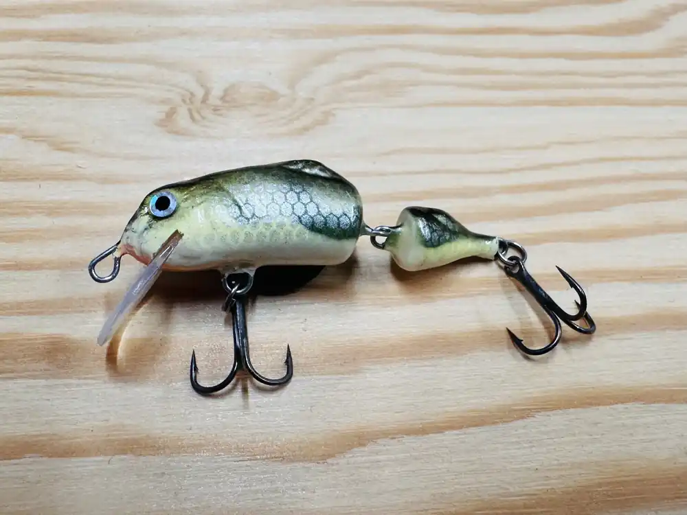 Novinka Wobler Lovec Rapy Baby Jointed 5,5 cm 3 g