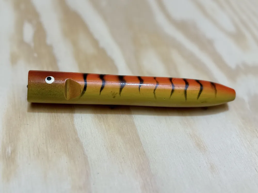 Autentický RETRO WOBLER POPPER 17 CM