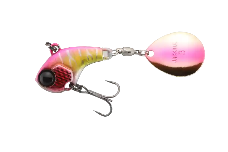 Jackall Deracoup Tail Spinner Pink Back Crown 14g Must-Have