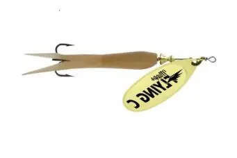 Jen Po Omezenou Doba Rotační třpytka Mepps Aglia Flying 25 g Zlatá - Nature
