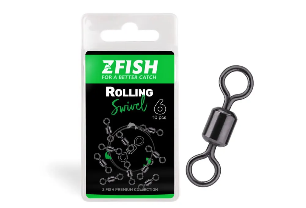 ZFISH OBRATLÍK ROLLING SWIVEL VEL. 8 / 28 KG Nejlepší Cena