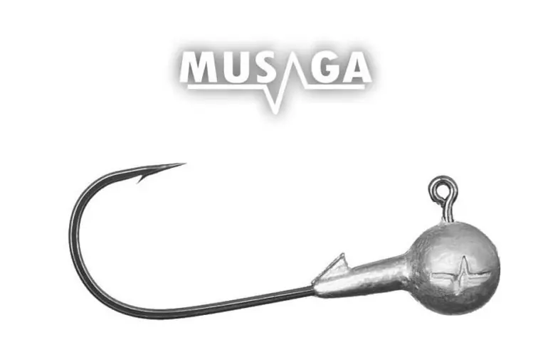 JIGOVÉ HLAVIČKY MUSAGA 3/0 - 3 ks, 8,5 g Omezená Nabídka