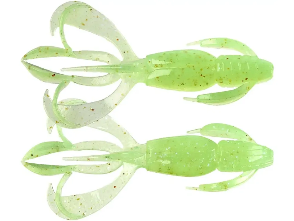 Gumová nástraha Keitech Crazy Flapper / 2,8" / 7,1cm / 3,4g / Electric Chart Shad EA19T / 8ks Novinka