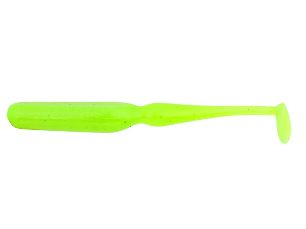 Hit Sezóny Gumová Nástraha Keitech Swing Bait 2,8" 7,1 cm 2,2 g Clear Chartreuse Glow 026S (8ks)