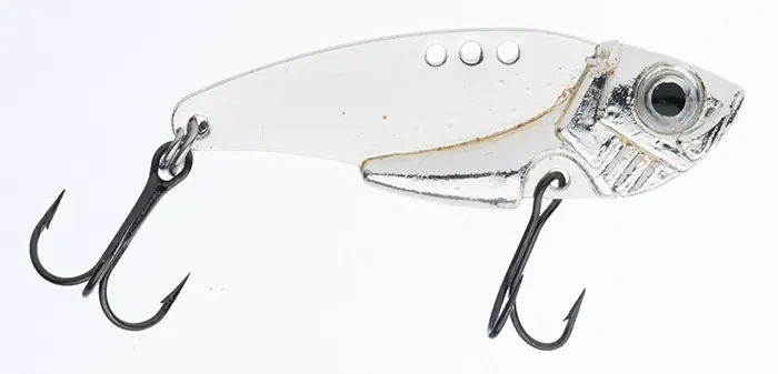 Dokud Zásoby Vydrží Cikáda Jaxon Holo Reflex Switch Blade Lures 4 g / 35,5 mm