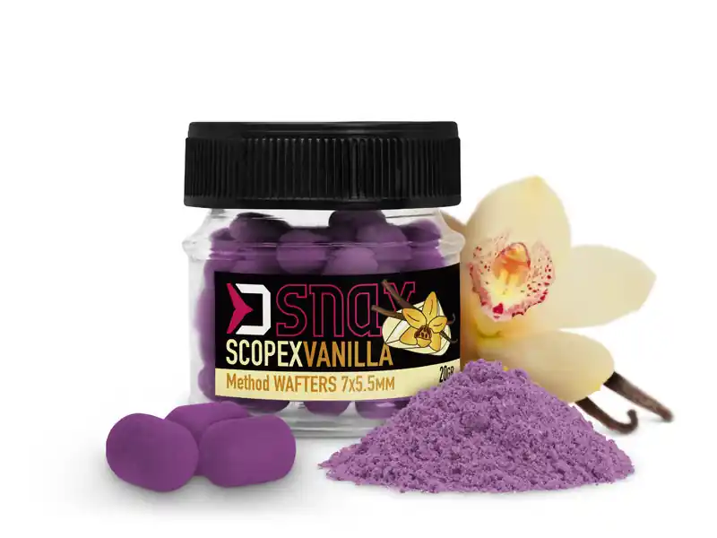 Nástraha Delphin D SNAX WAFT / Scopex - Vanilka / 10 X 7 mm Vysoce Kvalitní