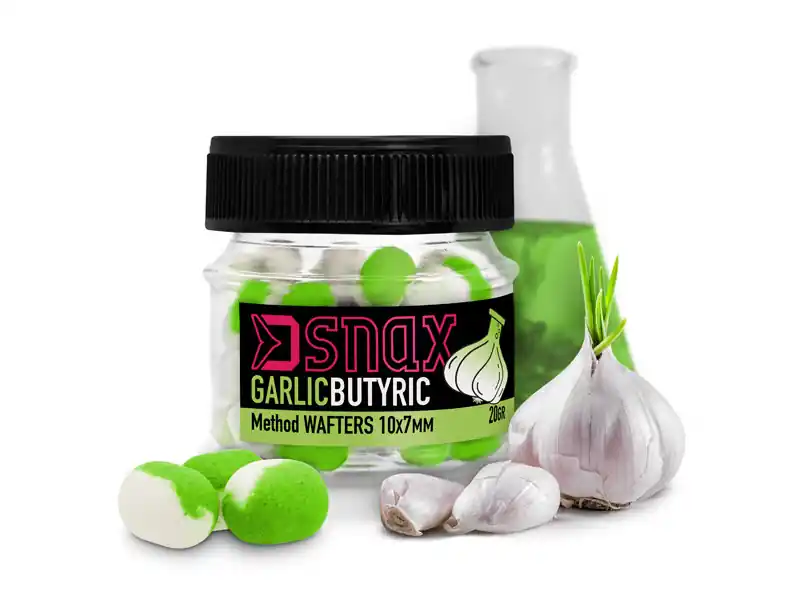 Nástraha Delphin D SNAX WAFT / Česnek - Butyric / 10 X 7 mm Horká Nabídka