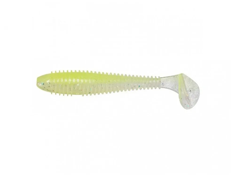 Ihned K Objednání Gumová Nástraha Keitech Swing Impact Fat 4,3" 11cm Chartreuse Shad 484T (6ks)