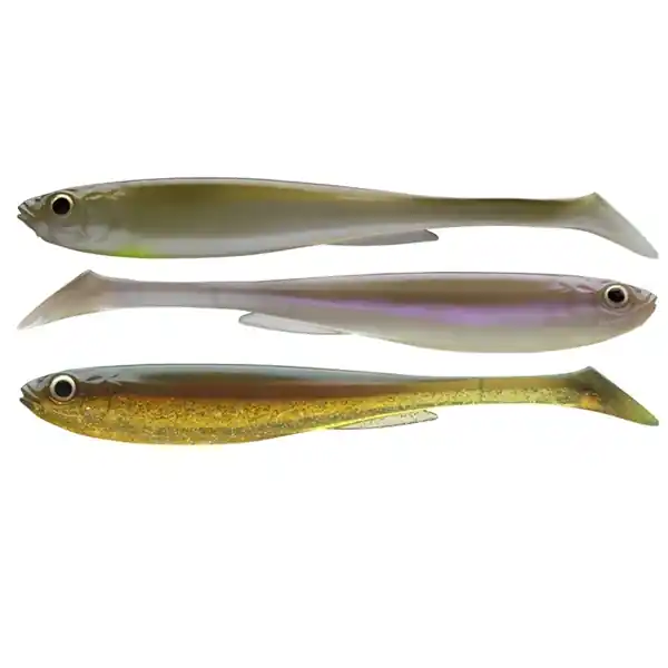 Zlevněný SADA GUMOVÝCH NÁSTRAH DAIWA PROREX SLIM SHADY NATURE SET 16 CM / 3 KS