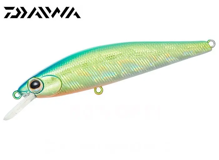 Vrácení Zdarma Wobler Daiwa Dr. Minnow 70 mm Floating Lime Green