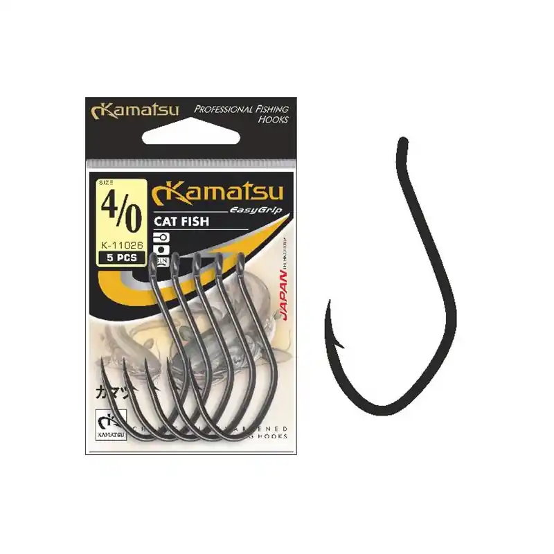Nízká Cena HÁČKY KAMATSU CAT FISH K-11026 bal.5ks vel.4/0