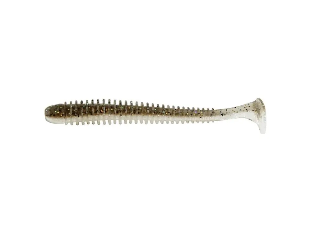 Gumová Nástraha Keitech Swing Impact 4", 10cm Crystal Shad 410T (8ks) Rychlé Dodání