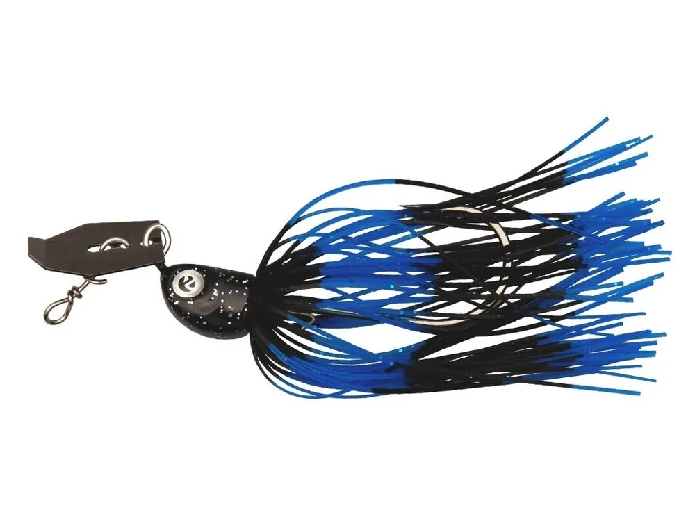 Pouze Dnes ZECK - Chatterbait - Bladed Jig 4/0 / 7g / Black & Blue