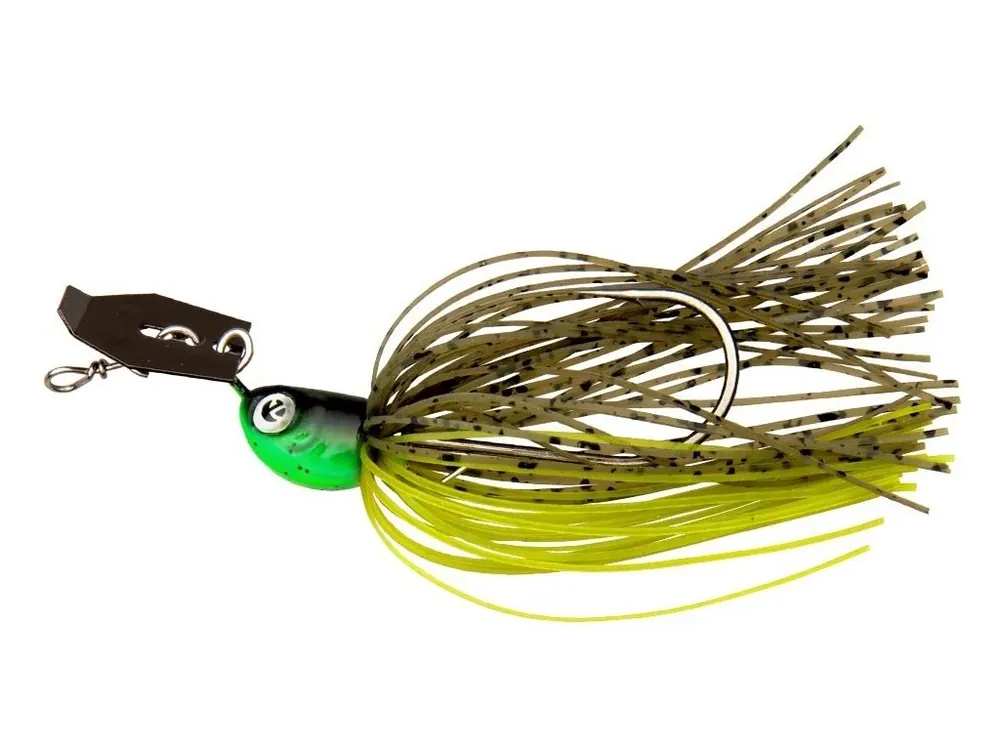Vysoce Kvalitní ZECK - Chatterbait - Bladed Jig 6/0 / 10g / Moor Kiwi