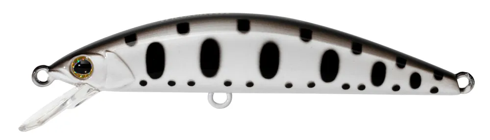 Cenový Hit Wobler Illex Tricoroll 67 HW 67mm HW Fast Sinking White & Black Yamame