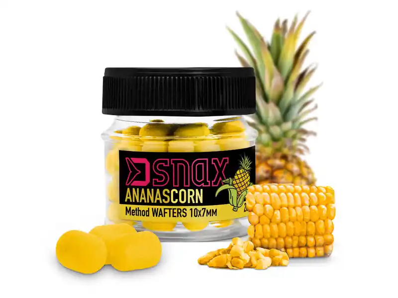 Nástraha Delphin D SNAX WAFT /Kukuřice-Ananas/ 10 X 7 mm Nejlepší Cena