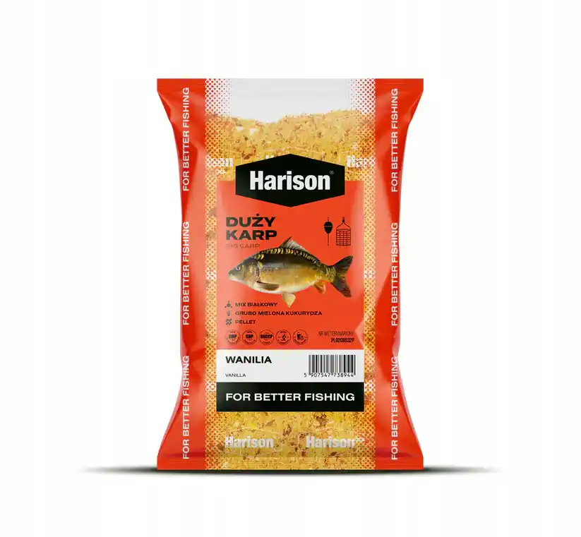 HARISON KRMÍTKOVÁ SMĚS BIG CARP VANILKA 3 KG Cenový Hit