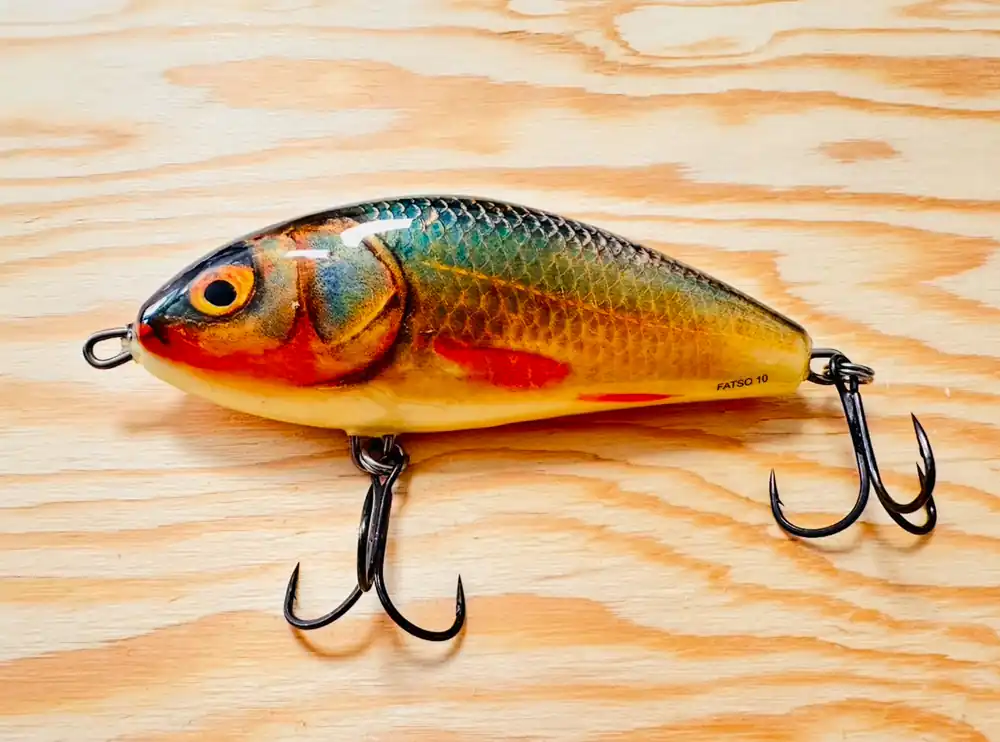 Novinka WOBLER SALMO FATSO F 10cm / 48g
