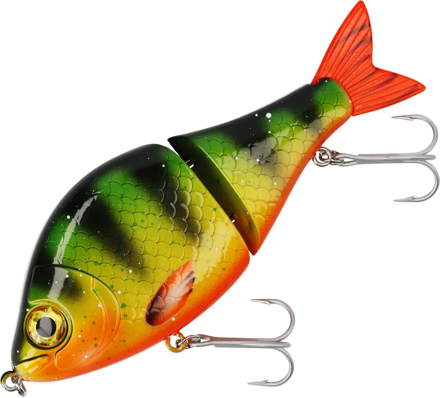 Cenová Bomba WOBLER MFT SWIMBAIT HOT PERCH VOLNĚ POTÁPIVÝ / 10 CM / 41 G