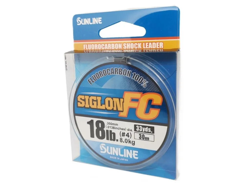 Omezená Nabídka SUNLINE Fluorocarbon SIGLON FC 30 m / 0.35 mm / 8 kg