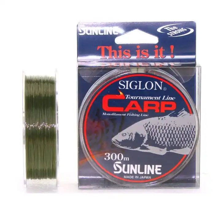 Poslední Šance SUNLINE VLASEC SIGLON CARP / 300m / 0.33 mm / ZELENÝ