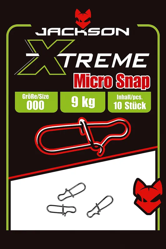 Nízká Cena KARABINKY JACKSON XTREME MICRO SNAP / VEL. 00 / 10 KS