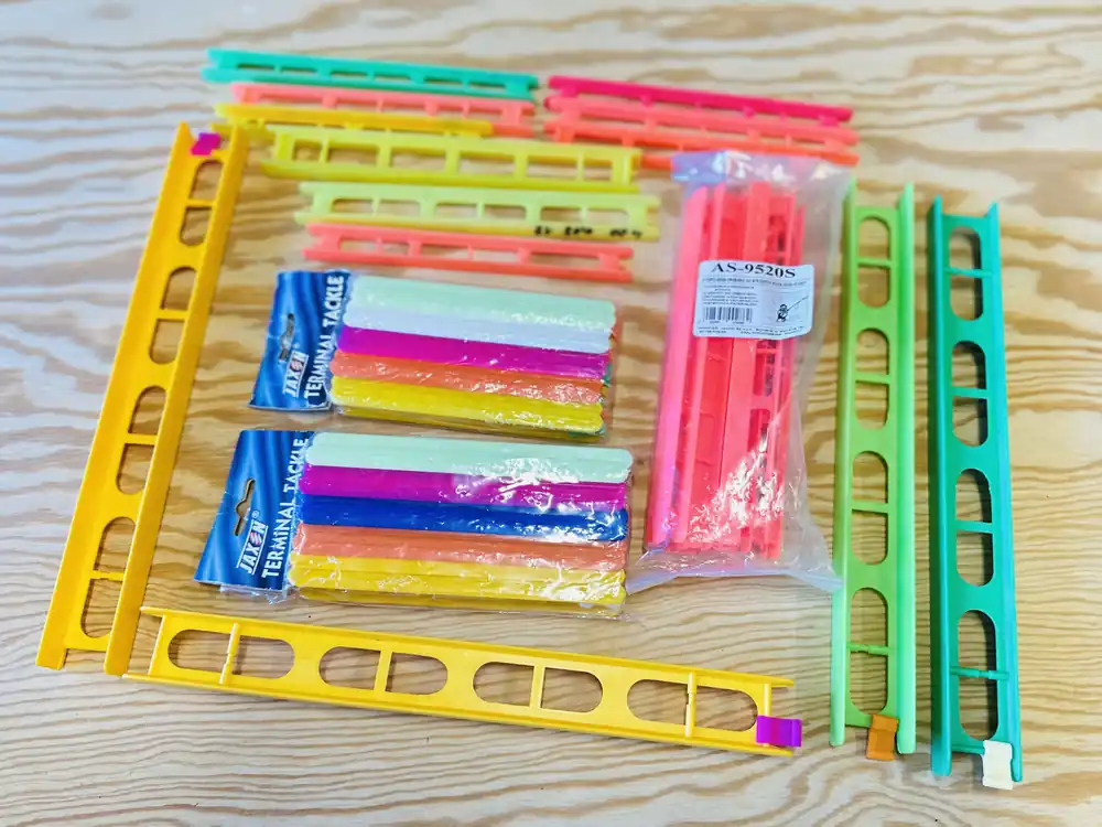 Sezónní Sleva VELKÝ SET KOSTŘIČEK NA SPLÁVKY 33 KS