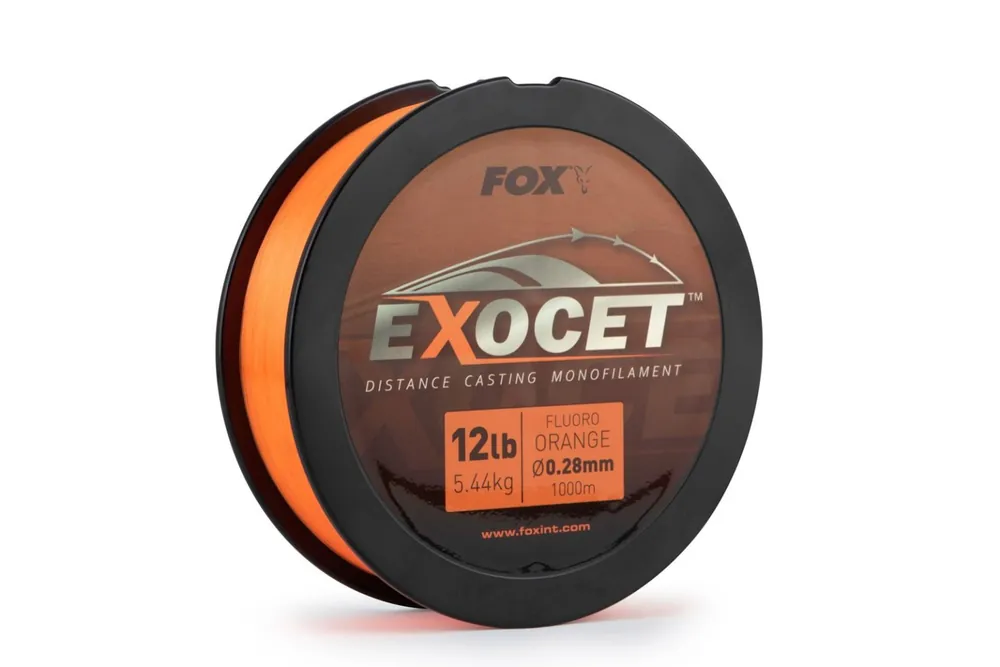 Časově Omezené FOX VLASEC EXOCET / 1000 m / 0.33 mm / FLORO ORANŽOVÝ
