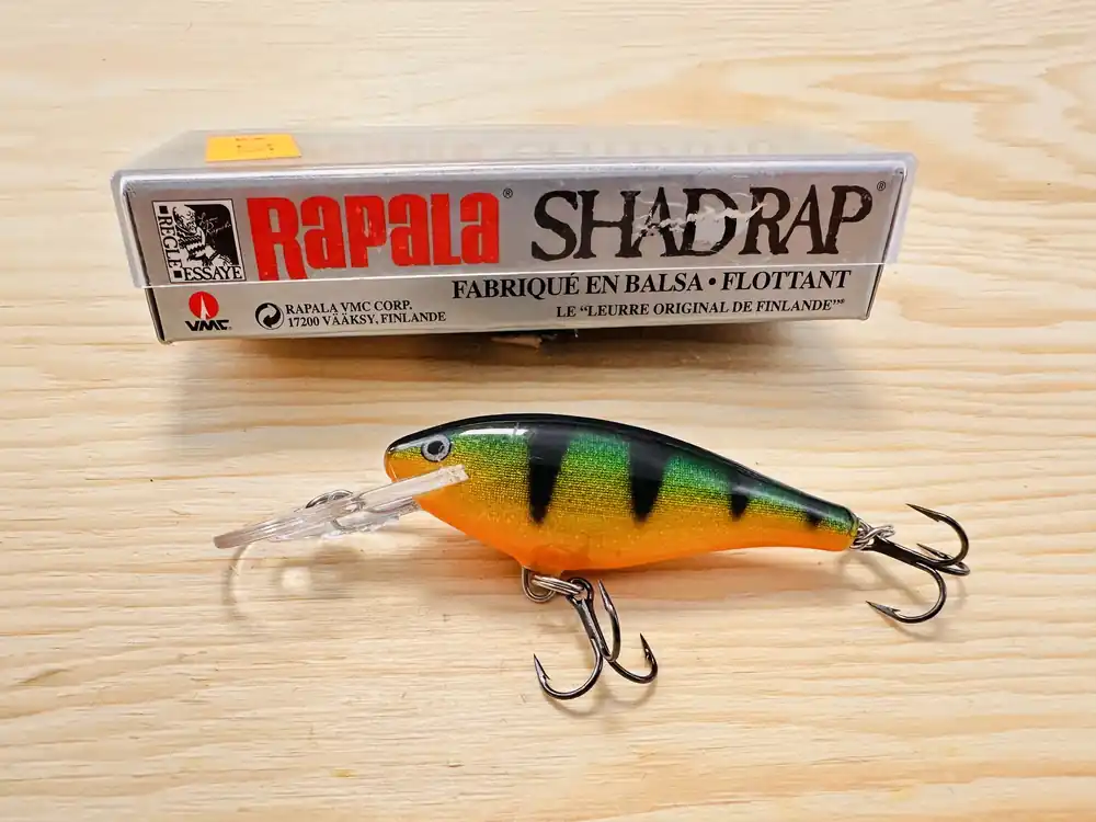 Expresní Doručení WOBLER RAPALA SHAD RAP SR 05 P / 5 cm / 5 g
