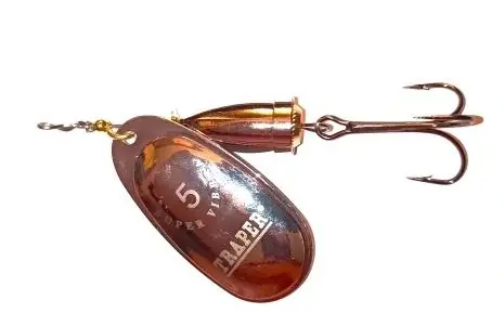 Levný Rotační třpytka Traper Vibra / Vel.5 / 13 g / barva 1 - Silver