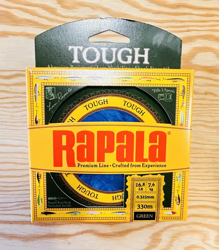 VLASEC RAPALA TOUGH GREEN / 0,325 mm / 330 m Zlevněný