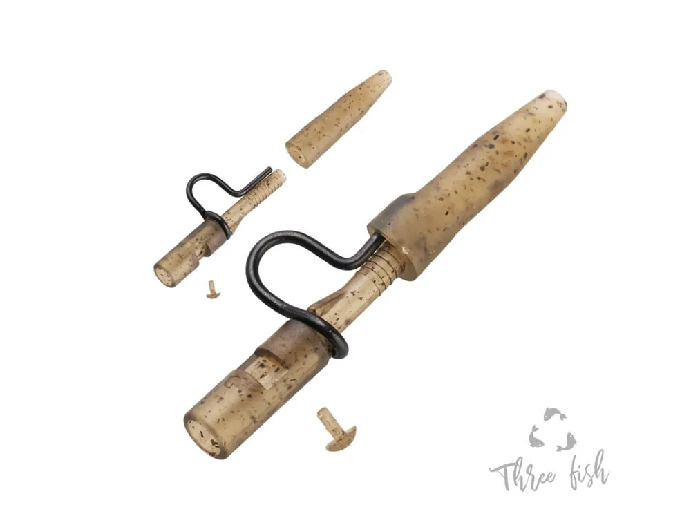 ZFISH Závěska Heavy Duty Clip Pin & Tail Rubber Pouze Dnes