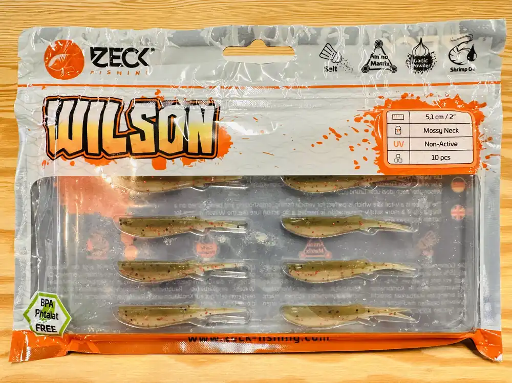 ZECK GUMOVÉ NÁSTRAHY WILSON 2" / MOOSY NECK / 5,1 cm / 10 ks Levný