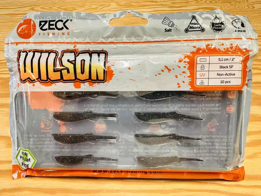ZECK GUMOVÉ NÁSTRAHY WILSON 2" / BLACK SF / 5,1 cm / 10 ks Finální Výprodej