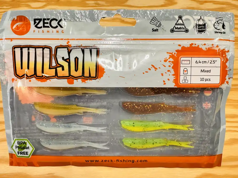 ZECK GUMOVÉ NÁSTRAHY WILSON 2,5" / MIXED / 6,4 cm / 10 ks Vysoce Kvalitní