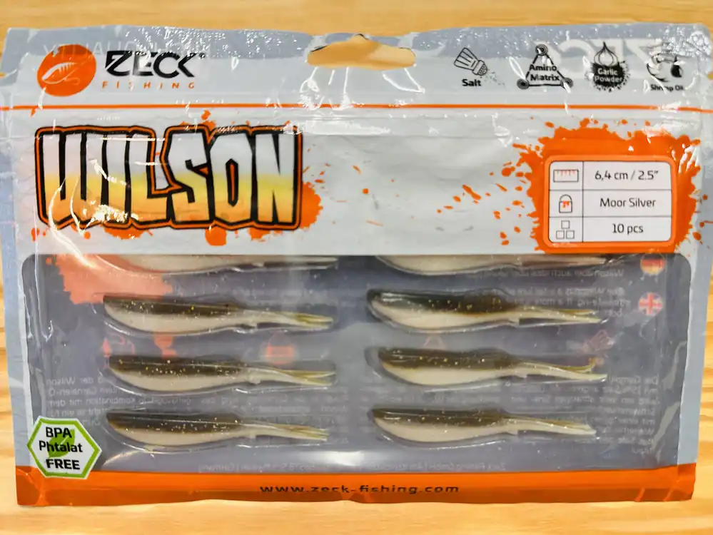 Top Prodej ZECK GUMOVÉ NÁSTRAHY WILSON 2,5" / MOOR SILVER / 6,4 cm / 10 ks