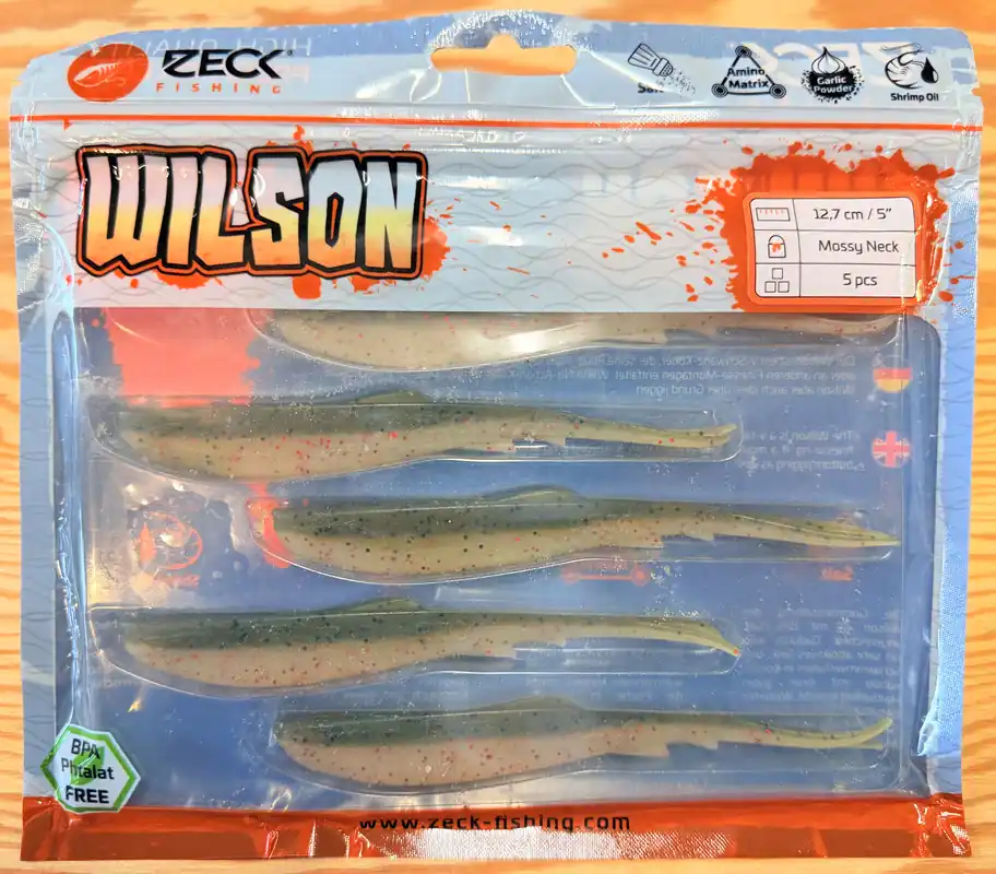 ZECK GUMOVÉ NÁSTRAHY WILSON 5" / MOOSY NECK / 12,7 cm / 5 ks Nejlepší Volba