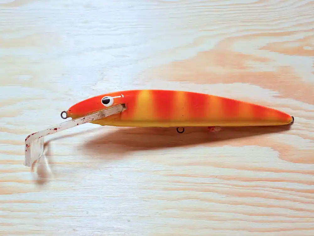 Bezpečná Platba NOVÝ RETRO WOBLER RYNA ZNAK / 13 cm