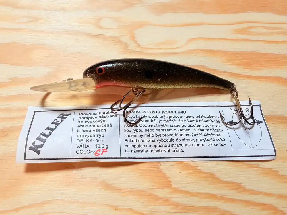 WOBLER KILLER 6F / 9 cm / 13,5 g Sezónní Sleva