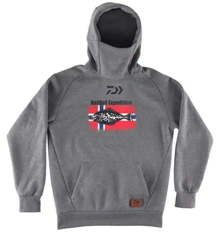 Top Prodej Daiwa Mikina D-Vec Snood Hoodie Halibut Expedition / Velikost L