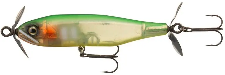 DAIWA STEEZ PROP 85S CLEAR LIME / 8,5 cm / 12,7 g Autentický