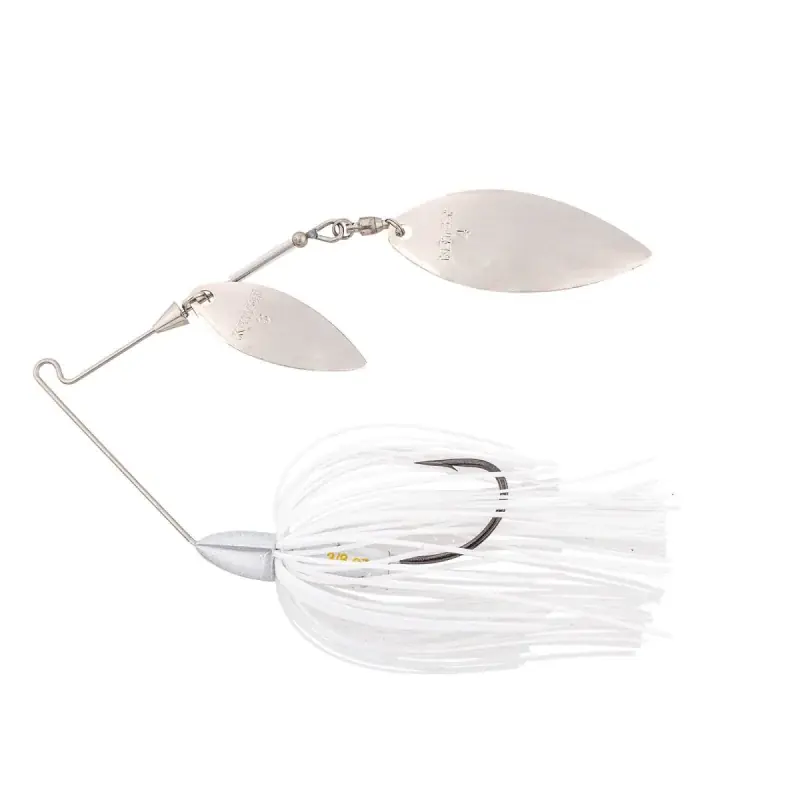 Dokud Zásoby Vydrží NÁSTRAHA TŘPYTKA KEITECH TEE BONE SPINNERBAIT DOUBLE WILLOW - SIGHT FLASH / 14 G