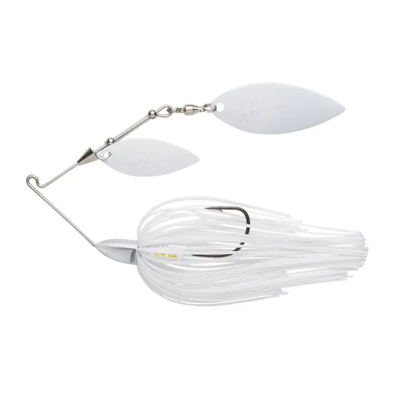 Výhodná Nabídka NÁSTRAHA TŘPYTKA KEITECH BABY TEE BONE SPINNERBAIT DOUBLE WILLOW - SUPER WHITE / 14 G