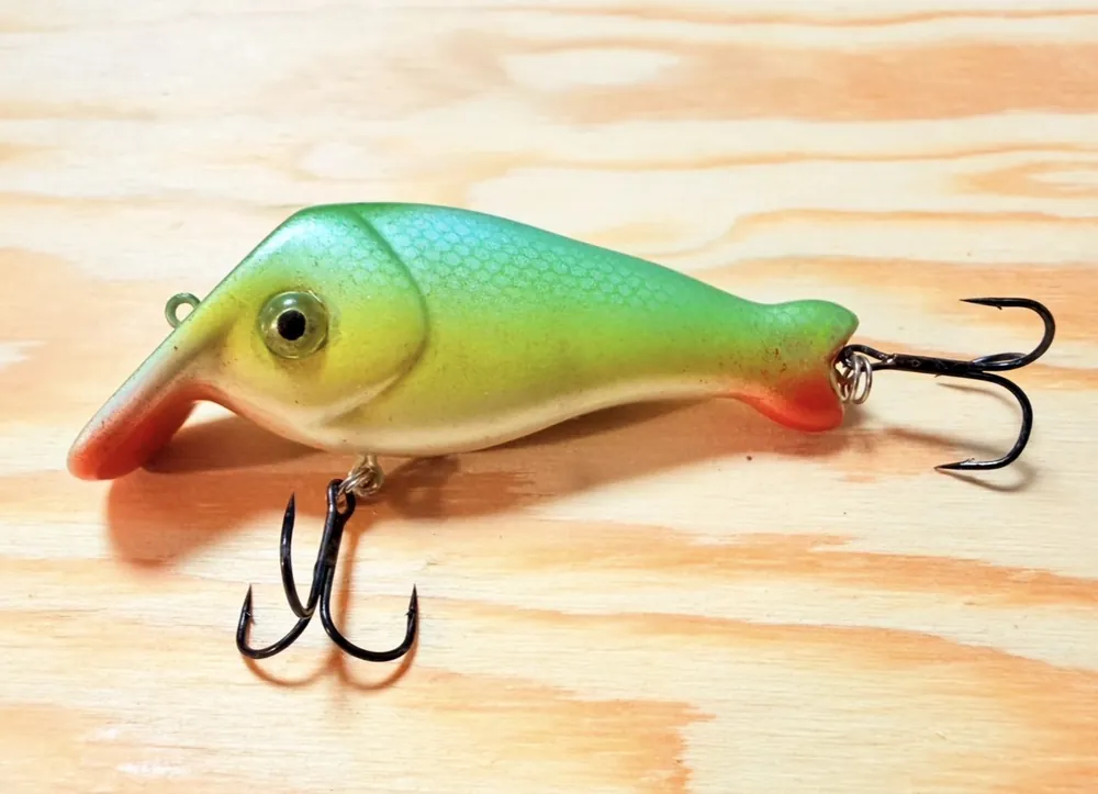 Autentický NOVÝ RETRO WOBLER RYNA TRIUMPH / 7 cm / 10 g
