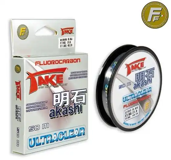 Víkendová Akce Fluorocarbon Fishing Ferrari AKASHI 50m, 0,45 mm / 25 kg