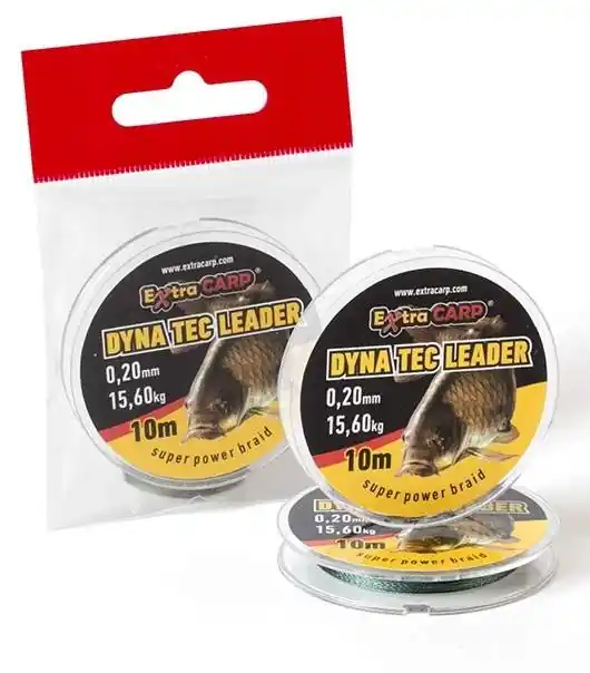 NÁVAZCOVÁ ŠŇŮRA EXTRA CARP DYNA TEC LEADER 0,18 mm / 10 m Novinka