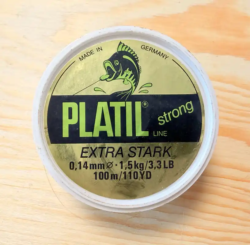 NOVÝ RETRO VLASEC PLATIL STRONG / 0,14 mm / 100 m Sleva